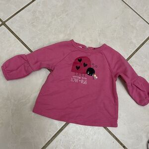 562. Little Wonders long sleeve shirt 3-6 months